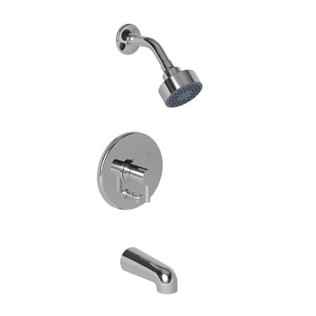 Newport Brass Tub and Shower Trim Set, Polished Chrome, Wall 3-8202BP/26